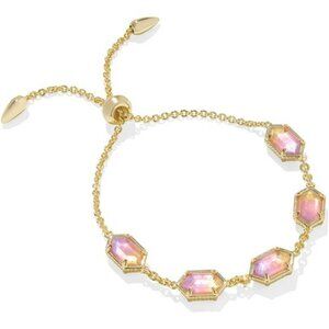 Gold chain bracelet for women delicate adjustable jewelry gift box included